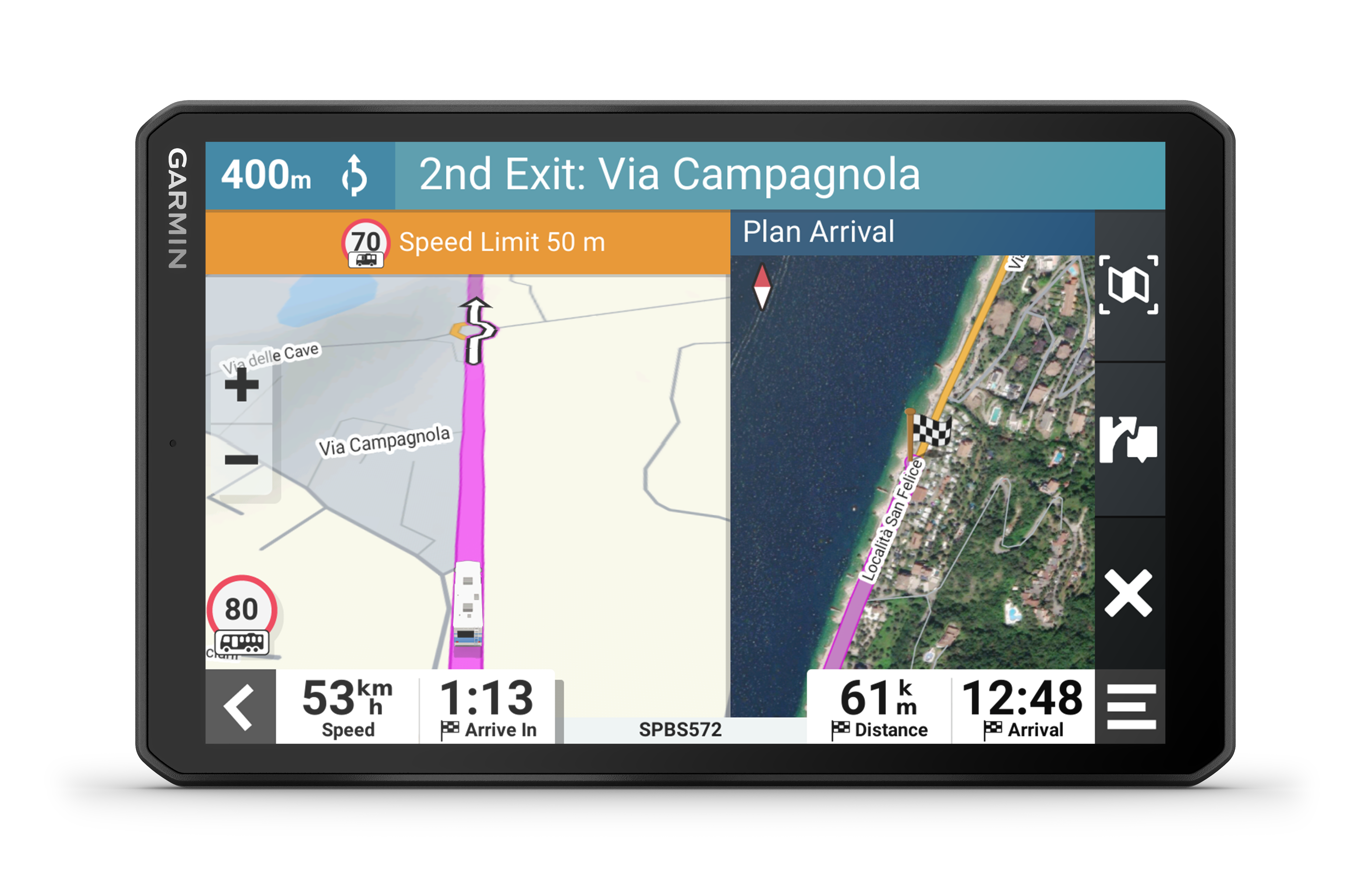 Garmin Camper 895 Navigationsgerät